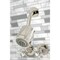 Kingston Brass KBX8136BX Three-Handle Tub and Shower Faucet, Polished Nickel KBX8136BX - alternate 2